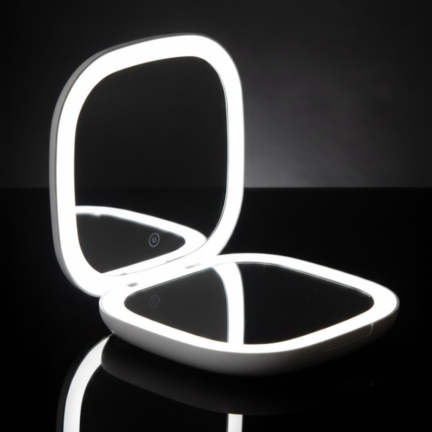 Miroir de maquillage grossissant LED